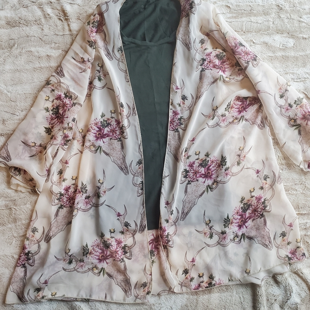 Floral Kimono